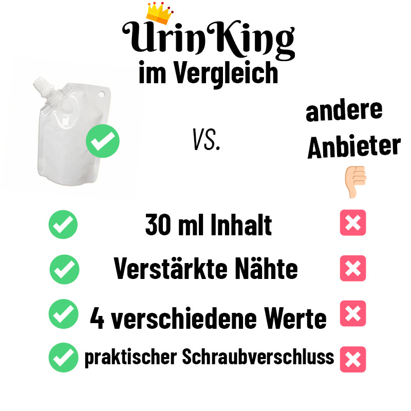 UrinKing - 30 ML Beutel mit künstlichem Urin