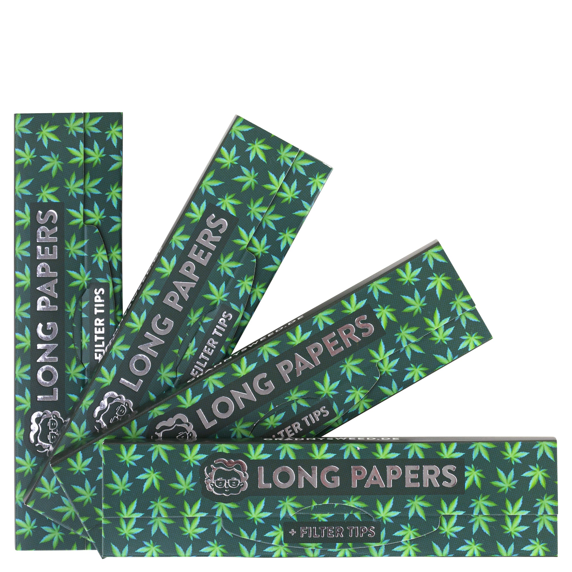 Granny's new Long Papers aus Hanf mit Filtertips aus Baumwolle