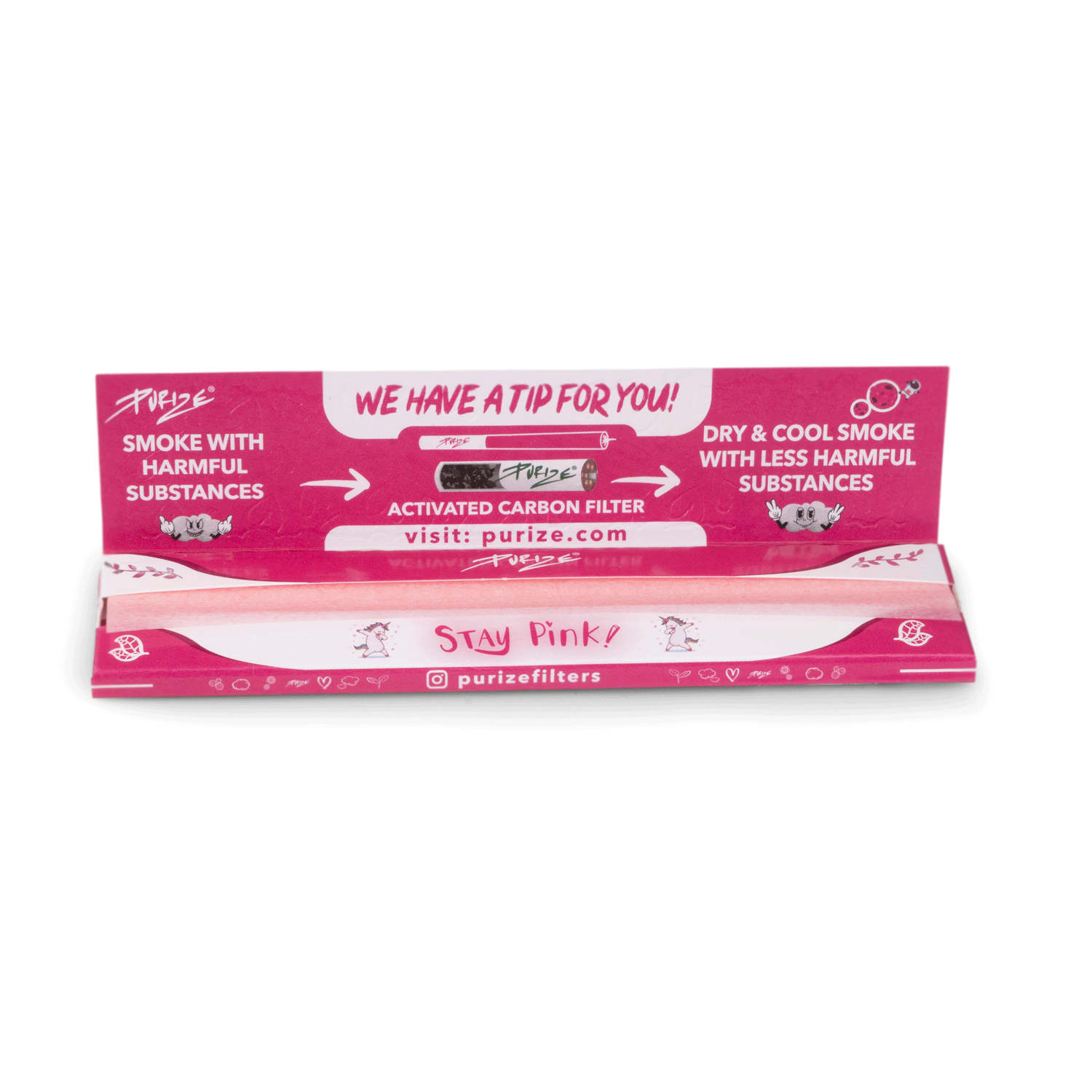 PURIZE® Pink Papers I KSS