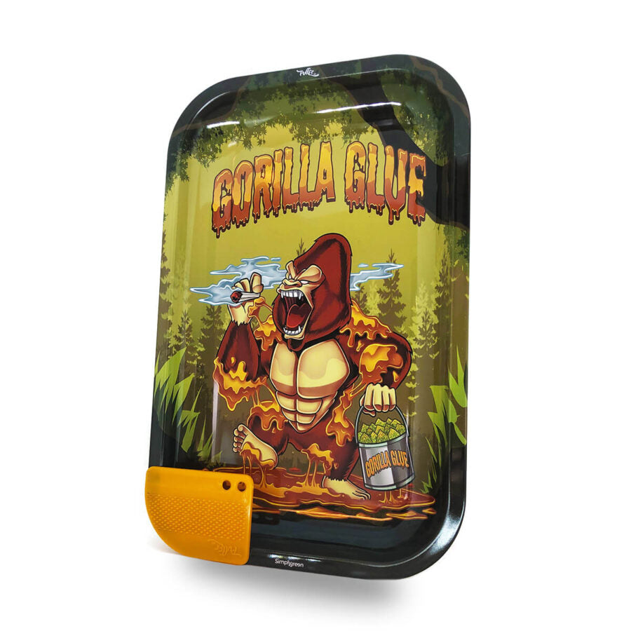 Best Buds Gorilla Glue Large Metal Rolling Tray