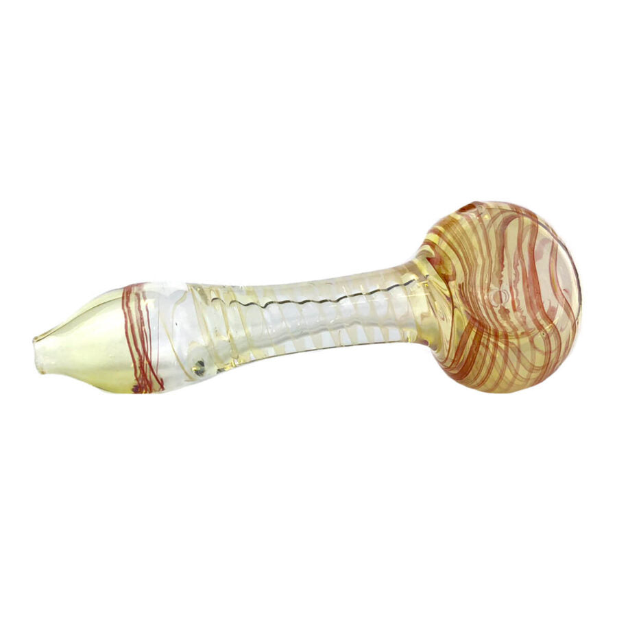 Fire Lines Glass Pipe