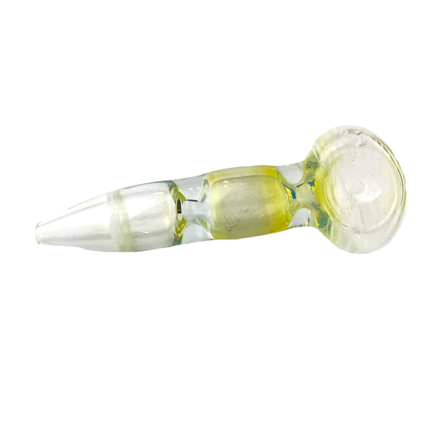 White Bubble Glass Pipe