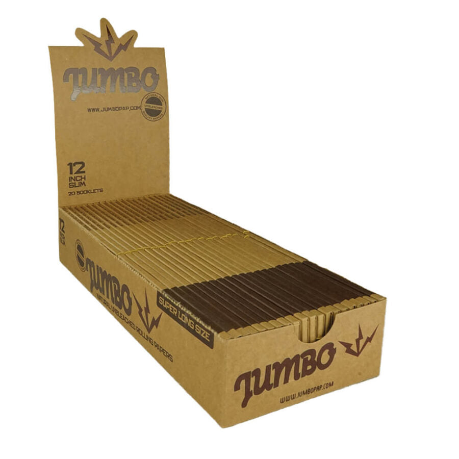 Jumbo 12 Inch Unbleached Rolling Papers 31cm