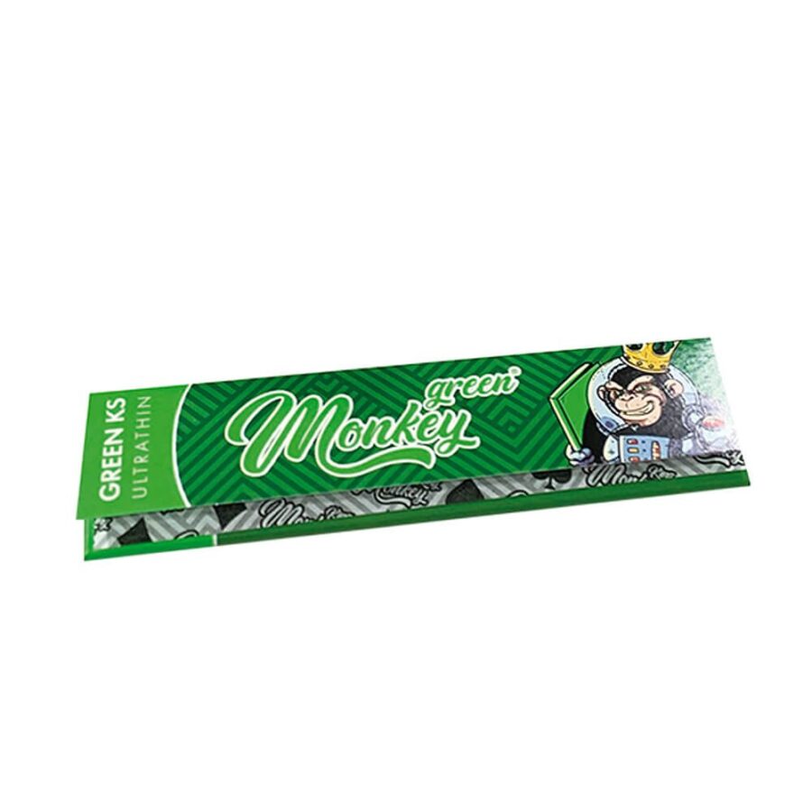 Moneky King Green KS Slim Rolling Papers