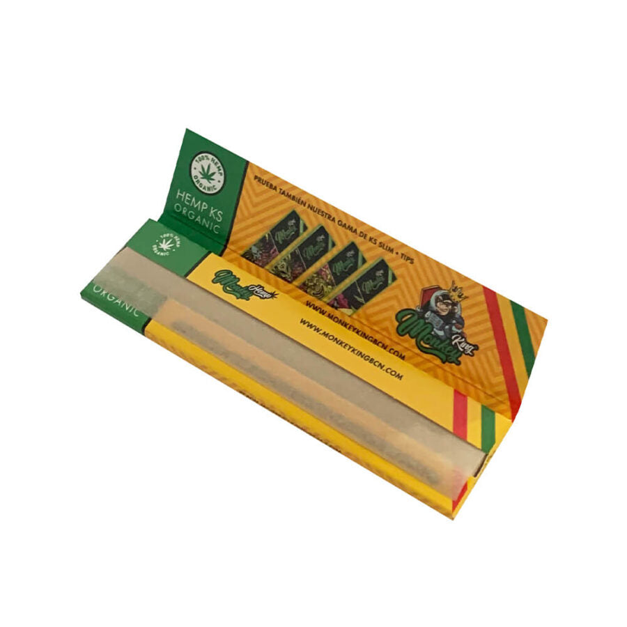 Monkey King Hemp KS Slim Rolling Papers