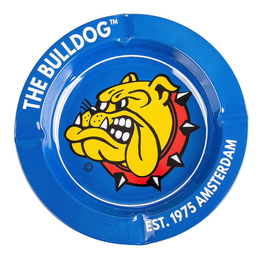 The Bulldog Metal Ashtray Black