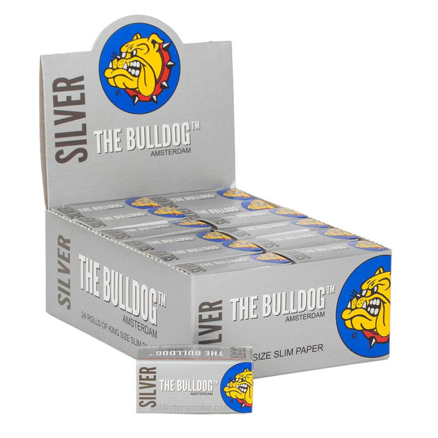 The Bulldog Silver 5 Meter Rolls King Size